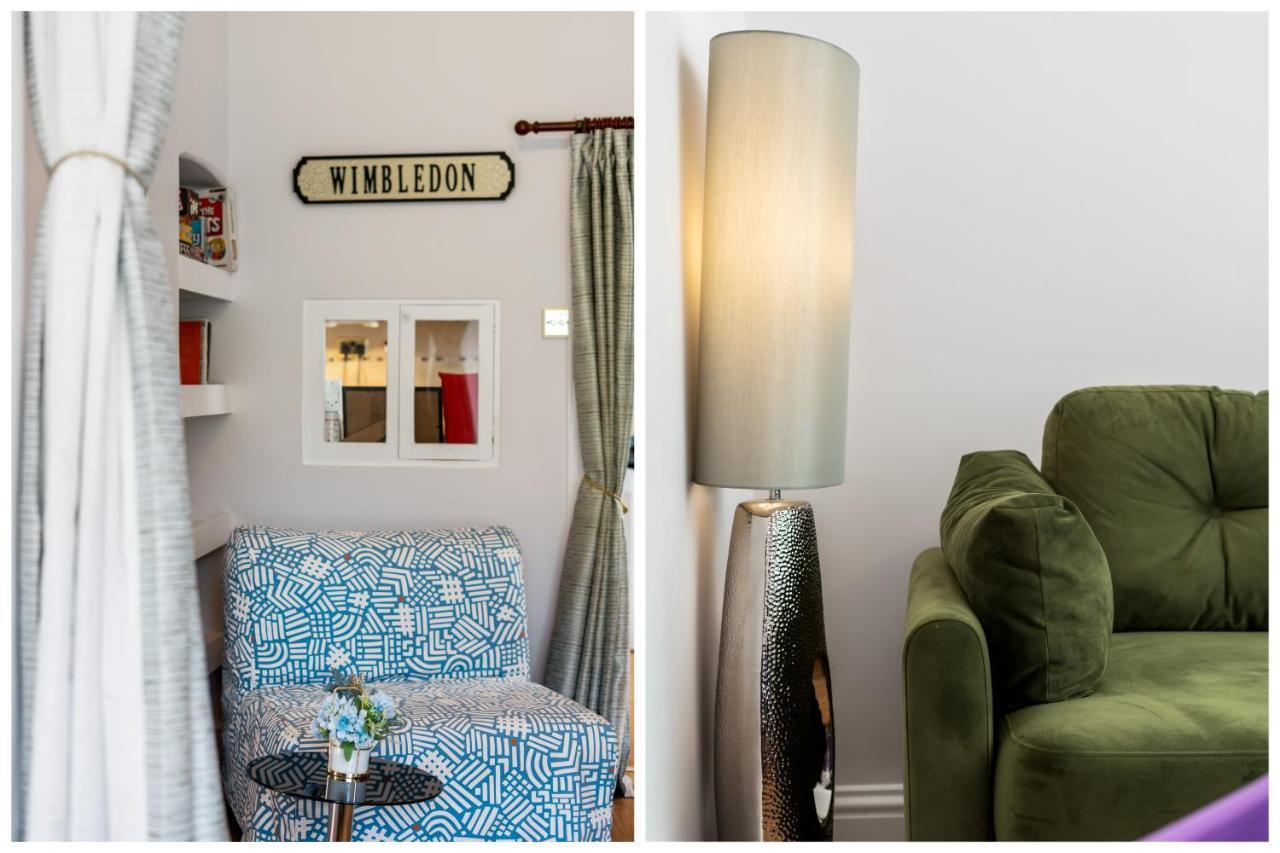 Lovely Garden Apartment In Wimbledon Town Centre With Private Parking By Wimbledon Holiday Lets London Bagian luar foto